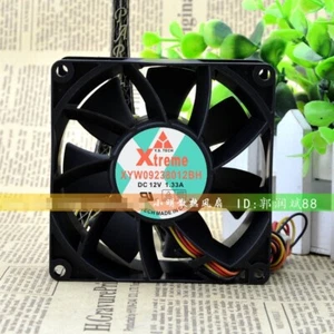 1 Stück Neu XYW09238012BH 9038 12V 1,33A 9CM 4-Draht Projektor Kühllüfter - Bild 1 von 1