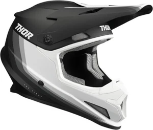 Thor Dirt Bike Sector Helmet - Runner - MIPS® - Black/White - Picture 1 of 3