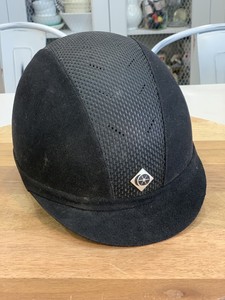 Riding Helmet Charles Owens Ayr8 Black - Gently Used