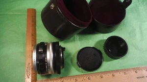 ES67 Nikon Lens Nikkor-H Auto f/3.5 2.8cm Vintage NIPPON KOGAKU NIKON F - Picture 1 of 11