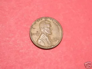 1947 D Cent DIE CRACK AU/AU+ BN- US ERROR COIN spedizione gratuita!!! - Foto 1 di 2