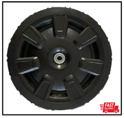 YARDMAX Replacement Free/Non-Drive Rear Wheel 11 in X 1.6 in for Lawn Mowers