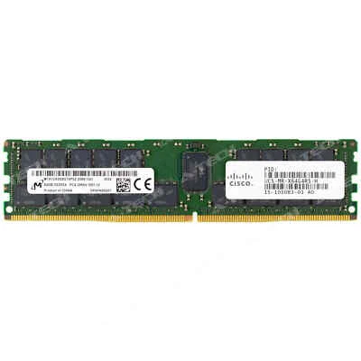 Cisco 64GB DDR4-2666 REG RDIMM UCS-MR-X64G4RS-H 15-105083-01 Server Memory RAM - Image 1 of 2