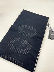 Hugo Boss Scarf Men's NWT/Black and white - Picture 1 of 4