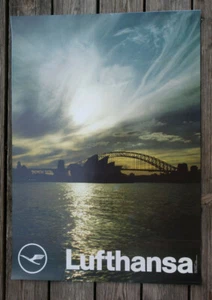Poster Plakat - Lufthansa - Tourismusplakat - Australien Sidney - Otl Aicher - Bild 1 von 1
