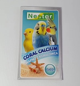 Birds Coral Calcium 40g Budgie Canary Parrots Parakeets Finches Treats Snack - Picture 1 of 6