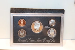 1992 S US Silver Proof Set Original Box/Papers - Picture 1 of 2