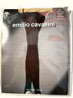 New Emilio Cavallini Nude Natural Sheer Seamed Back Stockings Hosiery  Sz M/l