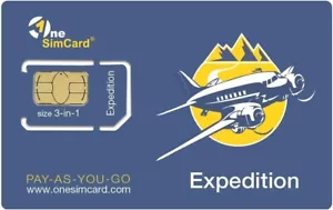 Global SIM Card for Travel with Special Rates in Exotic Destinations - $5 Credit - Picture 1 of 10