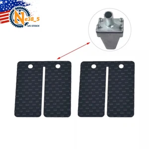 Carbon Fiber Reed Valve Petals Black For 80cc inlet valve - Foto 1 di 3