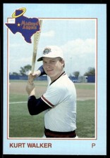 1988 Grand Slam Baseball Card Kurt Walker A Midland Angels #2