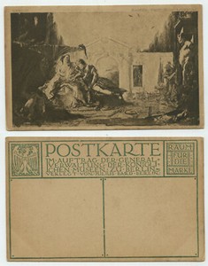 92636 - Tiepolo: Rinaldo and Armida - old postcard