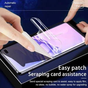 For SAMSUNG Galaxy S21-23 Plus Ultra 5G Hydrogel TPU Film Screen Protector Soft - Picture 1 of 41