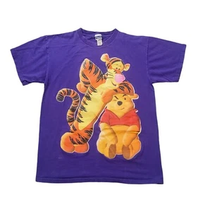 Camiseta De Colección Disney Winnie Pooh Tigger Grande Púrpura Unisex BRAZOS Disneyana - Imagen 1 de 7