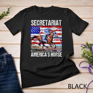 Secretariat America's Horse T-Shirt Unisex T-Shirt - Bild 1 von 15
