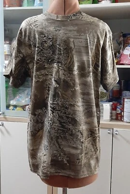 Size M Mens Short Sleeve Realtree Camouflage Shirt 60% Cotton 40% Polyester NWT - Image 1 of 4