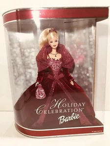 Mattel Holiday Celebration 2002 Barbie Doll Special Edition Christmas (B) - Picture 1 of 7