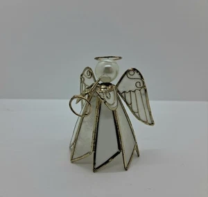 Angelo conchiglia Capiz vintage decorazione natalizia natalizia  - Foto 1 di 6