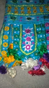 3 tapices vintage Estate Indian Toran ventana, puerta cenefa pared de algodón 12 X 40 - Imagen 1 de 24