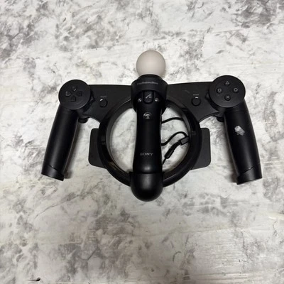 Rueda de carreras PlayStation Move y 1 mando para PlayStation 3 PS3 Foto 1 de 4