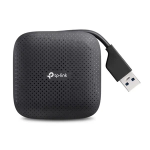 TP-Link 4-portowy koncentrator USB3 USB 3.2 Gen 1 Typ-A 5000 Mb/s Czarny wyświetlacz LED Ko - Zdjęcie 1 z 3