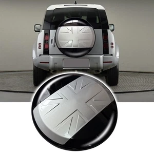 ABS Silver Spare Tire Cover Portecor Fits for Defender 90 110 130 2020-2025 - Foto 1 di 9