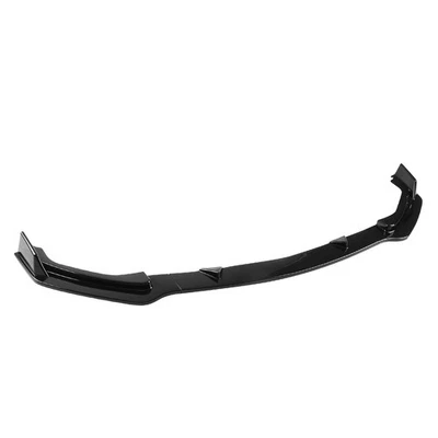 Fits 2014-2017 Infiniti Q50 Lower Bumper Lip Spoiler Splitter 3Pc Glossy Black - Изображение 1 из 4