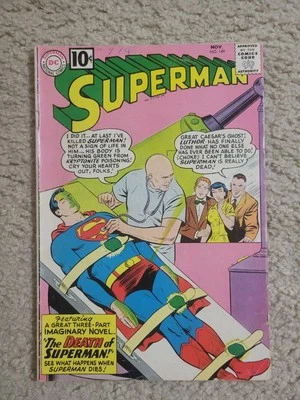 Superman #149 1961  1st App Of Flash In A Superman Title "The Death Of Superman" - Image 1 of 4