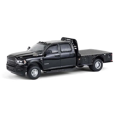 Greenlight 1/64 2023 Ram 3500 Dually Flatbed Truck, Dually Drivers #16 46160-F - Immagine 1 di 4