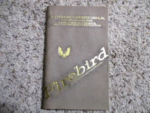 1979 Trans Am Factory GM Original Owners Manual 10005705 2nd Edition N Mint - Picture 1 of 3