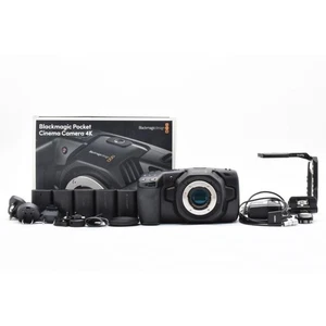 Blackmagic Design Pocket Cinema Camera 4k BMPCC con batteria, cavo di alimentazione testato - Foto 1 di 9