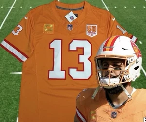 XL Mike Evans #13 Vapor FUSE Jersey Buccaneers 50th Anniversary Creamsicle - Bild 1 von 15
