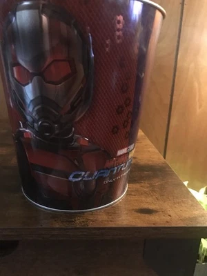 Marvel Studios ANT-MAN WASP QUANTUMANIA Stylish Popcorn Tin. A Decorative Vibe. - Image 1 of 2