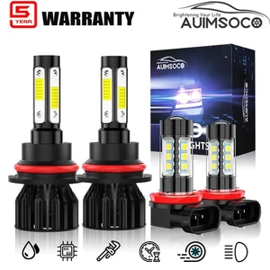 9007 H11 LED Headlight Bulbs Fog Light Combo For Chevrolet Equinox 2005-2009 - Bild 1 von 12