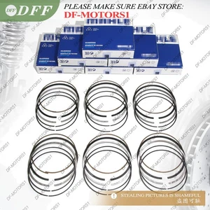 6pcs Piston Ring Set STD For Volvo S80 V70 XC60 XC90 XC70 3.2L B6324S L6 T6 - Picture 1 of 7