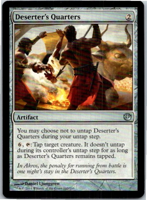 Deserter's Quarters Magic_the_gathering Journey Into Nyx Lightly played - Image 1 of 1