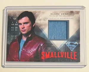 2012 SMALLVILLE Authentic Tom Welling as CLARK KENT Wardrobe Card M2 - Picture 1 of 2