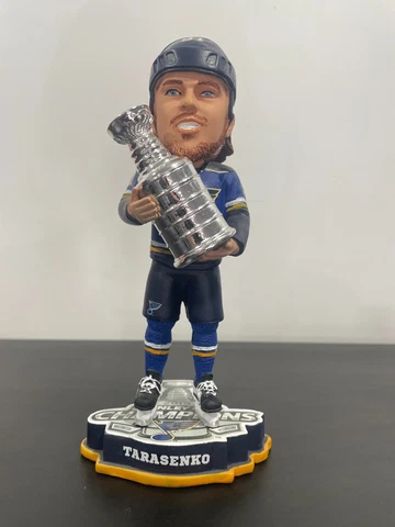 Vladimir Tarasenko St. Louis Blues 2019 Stanley Cup Champions Bobblehead NHL Cover