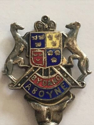 Vintage Souvenir Spoon Collectible Bydano Aboyne Scotland - Image 1 of 3