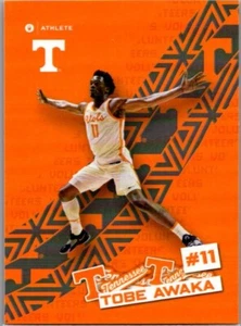 23-24 Onit Athlete Tobe Awaka Tennessee Volunteers Basketball Sticker Series - Picture 1 of 2