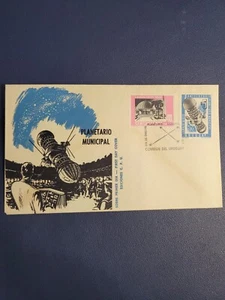 URUGUAY stamps SC740/C301 1967 Planetario municipal fdc space - Picture 1 of 2