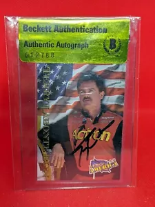BECKETT AUTHENTICATION AUTOGRAPH: Terry Labonte 1996 MAXX #82 - Picture 1 of 1