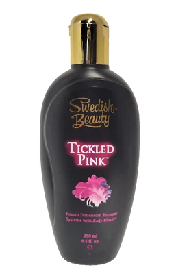Loción bronceadora para cama de bronceado Swedish Beauty rosa cosquillas rubor corporal 4x ¡SÚPER RARA! Foto 1 de 2