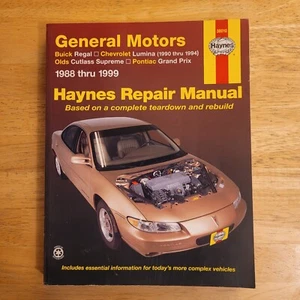 Haynes Reparaturanleitung 1988-1999 Regal, Lumina, Cutlass Supreme, Grand Prix 38010 - Bild 1 von 3