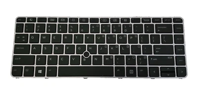 Nuevo teclado retroiluminado para computadora portátil HP EliteBook 840 G3 G4 745 G3 G4 819877-001 EE. UU. Foto 1 de 4