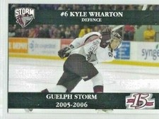 2005-06 Guelph Storm (OHL) Kyle Wharton