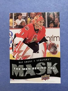 RAY EMERY 2007-08 UPPER DECK HOCKEY THE MEN BEHIND THE MASK INSERT #BM11 - Picture 1 of 2