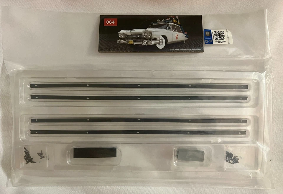 Eaglemoss GHOSTBUSTERS ECTO-1 Build Stage 64 Part Control Boxes & Gurney Rails - Image 1 of 1