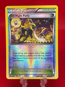 Pokémon TCG All-Night Party 96/122 X&Y BREAKPoint Reverse Holo Raro 2016 quasi nuovo - Foto 1 di 2