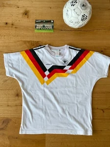 Konvolut DFB Autogrammball Mannschaftskarte Shirt 1990 Adidas Größe M - Bild 1 von 5